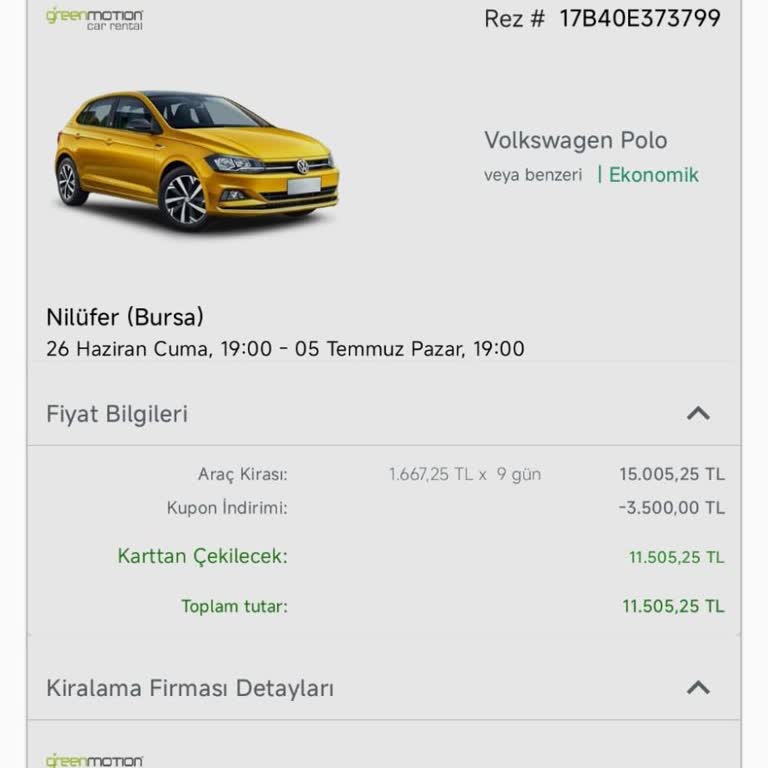 Erken Teslim İadesi Söz Verilen 1.278,36 TL Ödenmedi