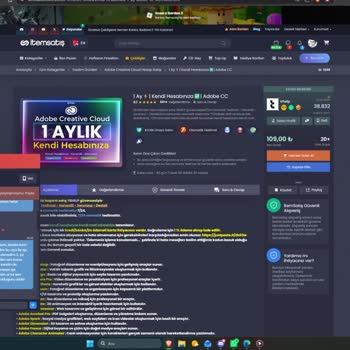 Adobe Cloud Pro Üyeliği Aktif Edilmedi, Satıcı Ve Itemsatis Çözüm Sunmadı