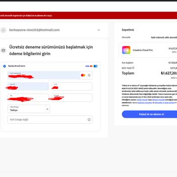 Adobe Cloud Pro Üyeliği Aktif Edilmedi, Satıcı Ve Itemsatis Çözüm Sunmadı