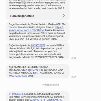 Yeni Aldığım Klimanın Motoru Arızalı Ve Değişim Reddedildi, Servis Süreci Durma Noktasına Geldi