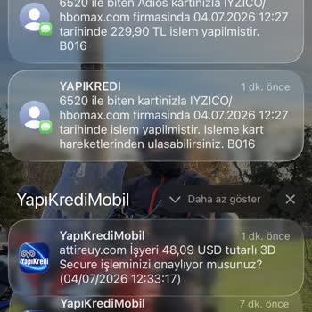 İzinim Dışı 229,90 TL İşlemi Ve İtirazımın Haksız Reddine Şikayet