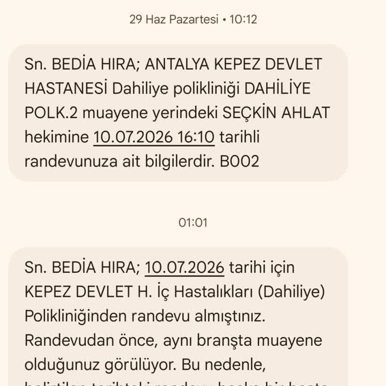 Kronik Şeker Hastasının Randevusu Yanlış İptal Edildi Ve Sağlığı Tehlikeye Atıldı