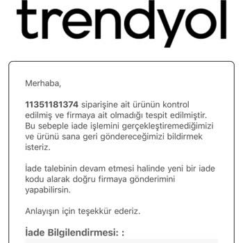 Satıcı Asılsız İade Reddi Ve Hijyen Gerekçesiyle Tehdit Ediyor