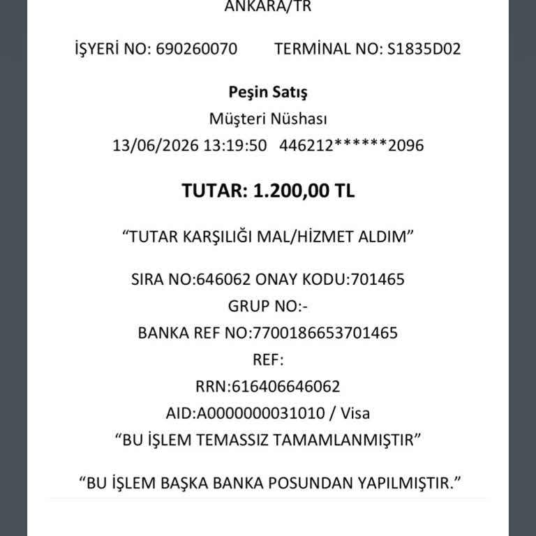 İzinsiz Temassız İşlem Ve Banka Yanıtının Yokluğu