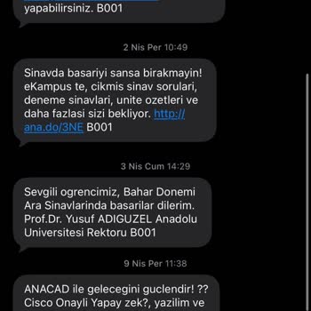 SMS Bildirimi Yapılmadığı İçin Yaz Okulu Kaydını Kaçırdım Ve Bir Yılım Uzadı