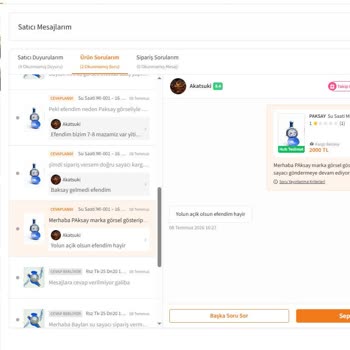 İlanla Baylan Markalı Ürün İadesi Gerektiren Yanıltıcı Gönderim