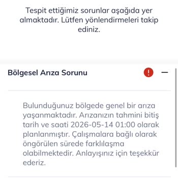 Sel Sonrası Sürekli Kesintili İnternet Ve Çelişkili Müşteri Bilgilendirmeleri