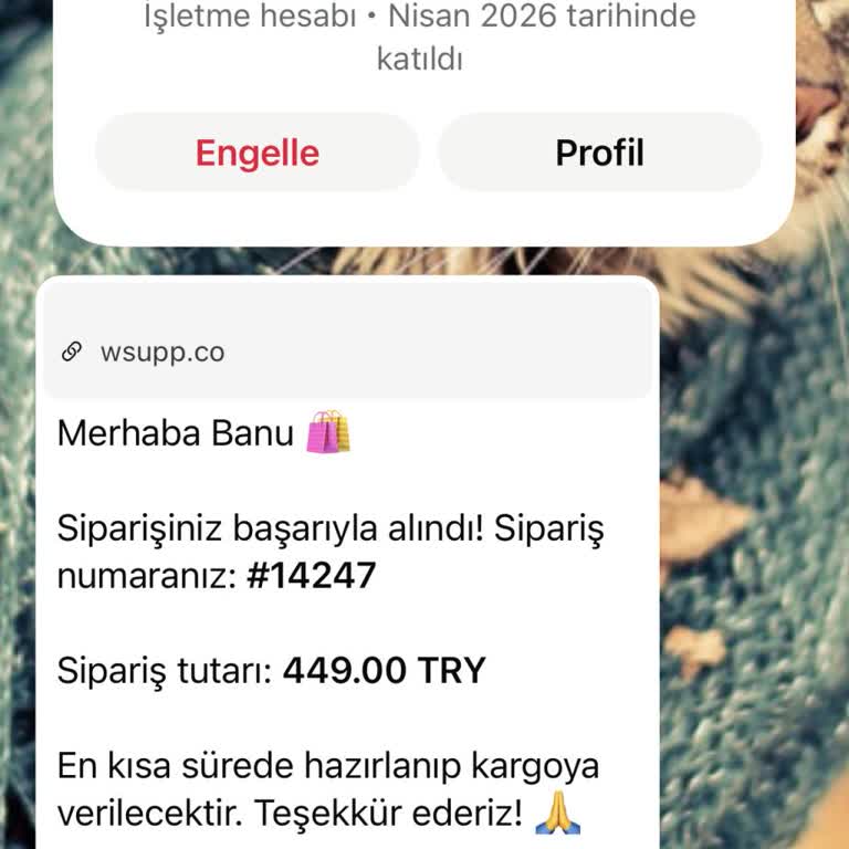 Kargoya Verilmemiş Sipariş Ve İptal Talebime Yanıt Yok