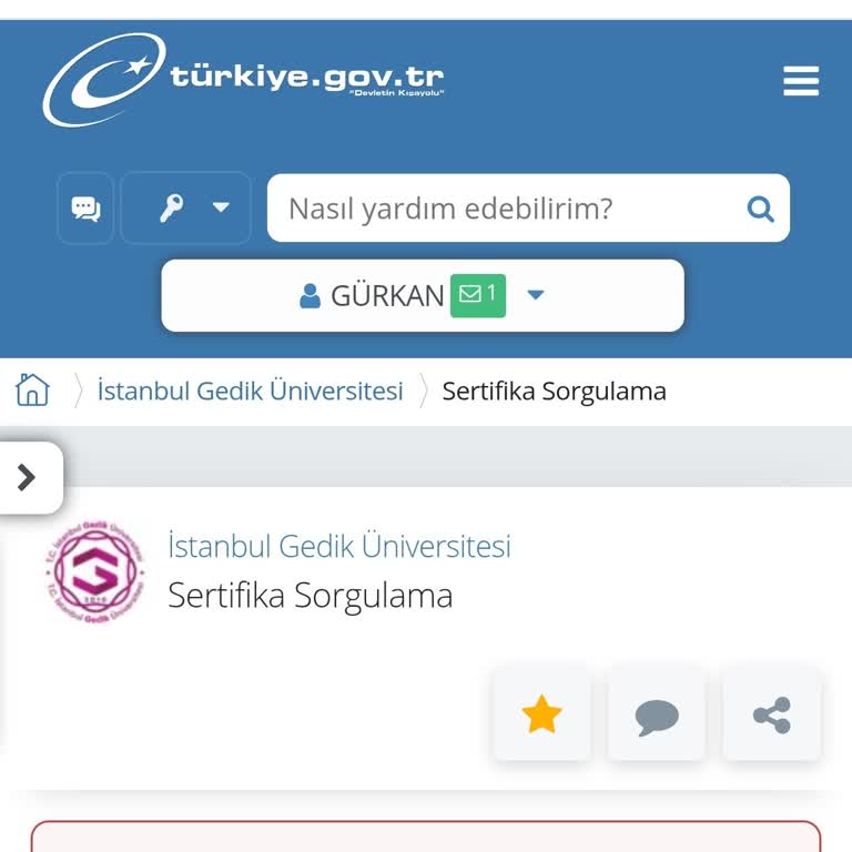 Sertifikalarım E-Devlet'te Görünmez Hale Geldi Ve Yardım Alamıyorum