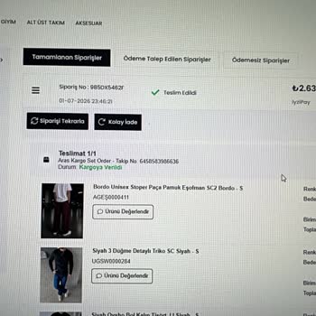 Yanlış Ürün Ve Kumaş İçeriği Uyuşmazlığı Nedeniyle İade Reddi Ve 600 TL Vade Farkı Talebi