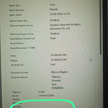 Akbank Kredi Kartı İşleminde Taksit Hatası