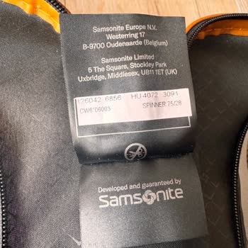 Samsonite Valizin Çekme Sapının Kırılması Ve Garanti Kapsamında Yenisiyle Değiştirilmesi Talebi