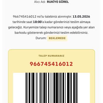 İade Karışıklığı Nedeniyle Ürün Geri Gelmedi Ve 1.804 TL İade Edilmedi