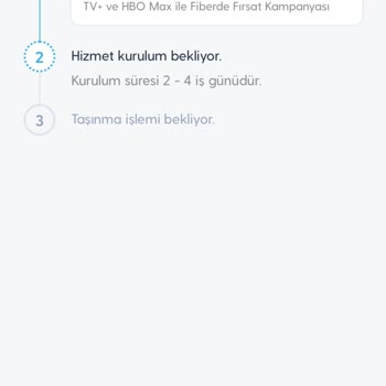Fiber Nakli Tamamlanmadı Ve Müşteri Hizmeti Yanıt Vermiyor