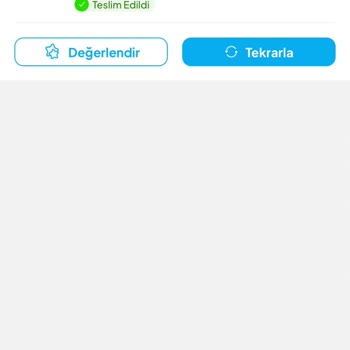Teslim Edilmeyen Subway Siparişi, Yanlış Sistem Bilgisi Ve İade Talebi