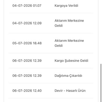 Kargo Bilgi Eksikliği Ve Cevapsız Müşteri Hizmetleri