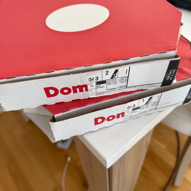 Domino's Güvenlik Bandı Olmadan Gelen Pizza Siparişinde Hijyen Endişesi