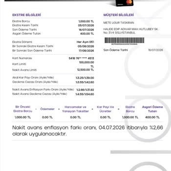 Tombank Kredi Kartı Yıllık 1.000 TL Aidatının Haksız Kesilmesi Ve İadesi Talebi