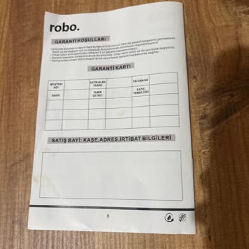 Robo Soğutucunun Pervanesinin Dönmemesi Ve Müşteri Hizmetlerine Ulaşılamaması