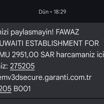 Garanti BBVA Kredi Kartı Üzerinden Yetkisiz HGS Ödemesi Ve İade Talebi