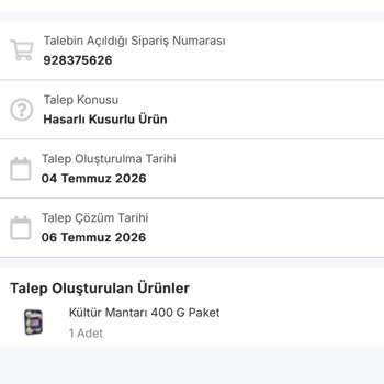 Migros Hemen'de Bozuk Sebze Ve Meyve Ürünleri Ve Geciken Müşteri Yanıtı