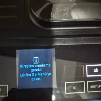 Az Kullanıma Rağmen Sürekli Kireç Temizliği Uyarısı