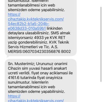 Çocuk Saatinin Sim Kartı Çözülmez, 4.800 TL Tamir Masrafı Haksız