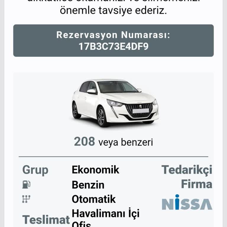 Obilet'te Yanıltıcı Araç Kiralama Ve İade Talebi