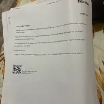 New Balance 327 Ayakkabısının Ön Kısmının Kısa Sürede Patlaması Ve Ürün Değişimi Talebi