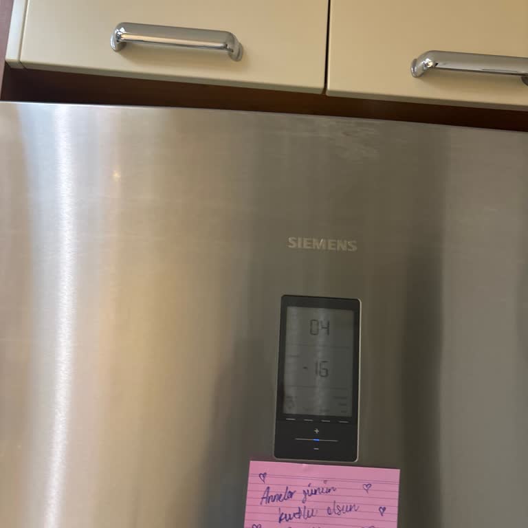 Siemens Buzdolabı Kapak Boya Soyulması Ve Aşırı Servis Ücreti Şikayeti