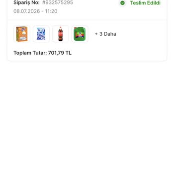 Teslim Edilmemiş Sipariş Ve Kuryenin Kaba Üslubu