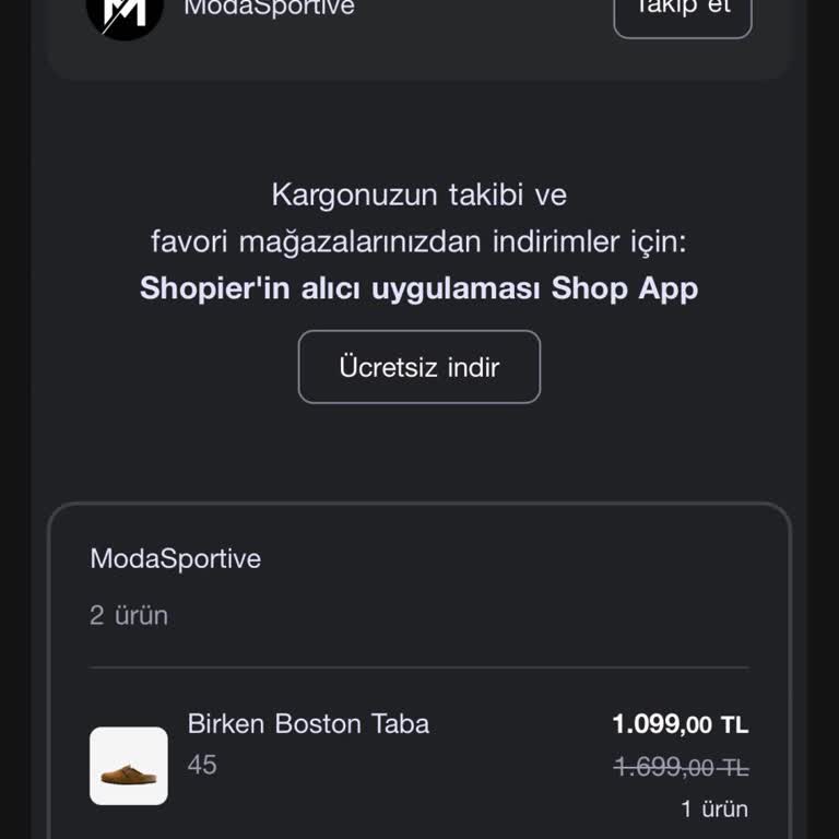 Modasportive Siparişimin Kargoya Verilmemesi Ve Müşteri Hizmetine Ulaşılamaması