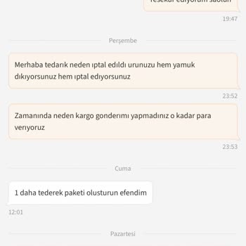 Kusurlu Tişört Ve Satıcıdan Cevap Alınamaması