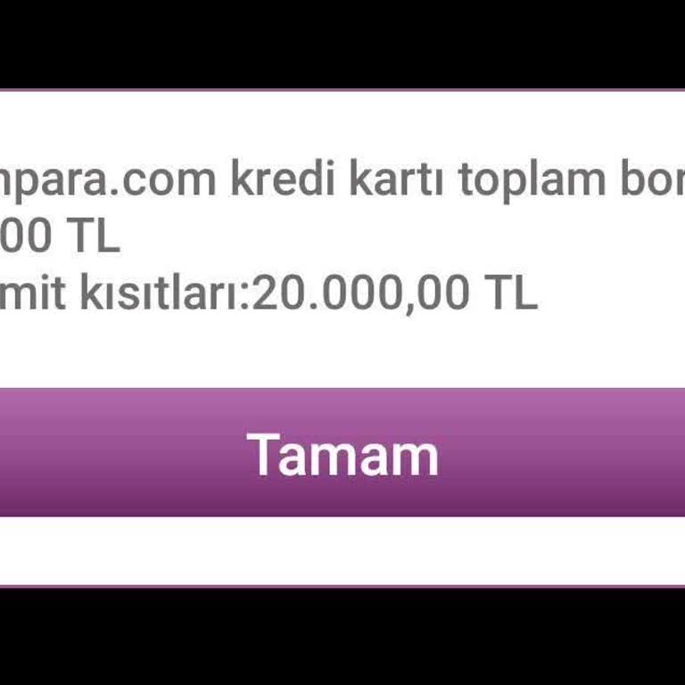 Kredi Kartı Limiti Açılmadı, Ödemeler Tamamlanmış Olmasına Rağmen
