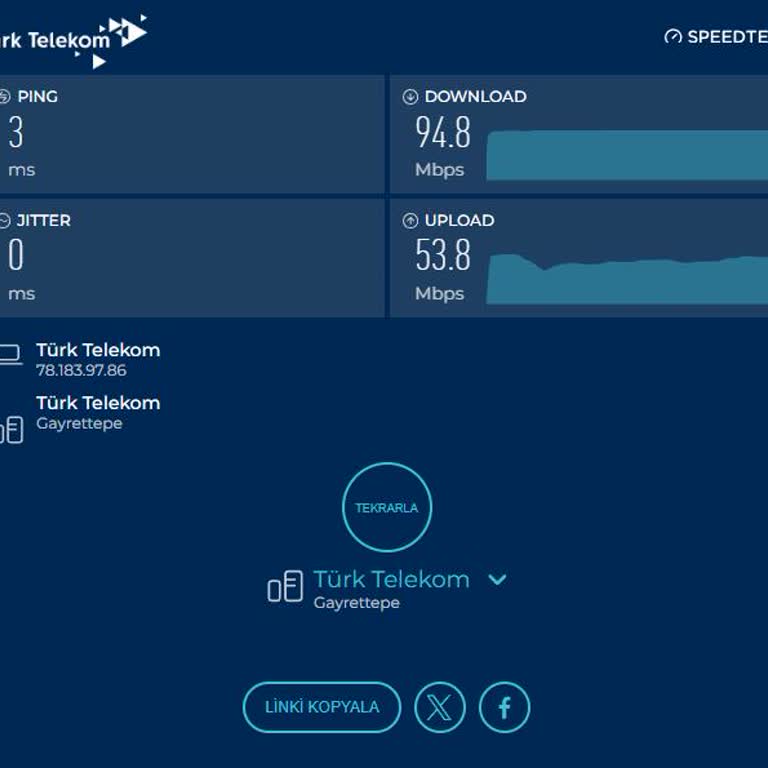 Taahhüt Edilen 1000 Mbps Hız Sağlanmıyor Ve Müşteri Hizmetleri Yardımcı Olmuyor