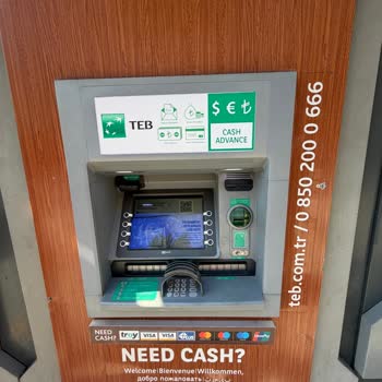TEB ATM In Major Tourist Site Failed To Dispense Cash