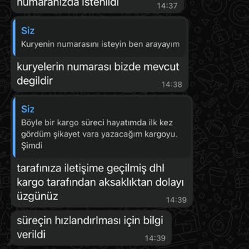 DHL Kargo Altınoluk Şubesinde Teslimat Sorunu Ve Yanıltıcı Bilgilendirme