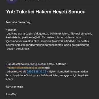EasyCep Karara Rağmen 3.000 TL Takas Desteğini Ödemiyor