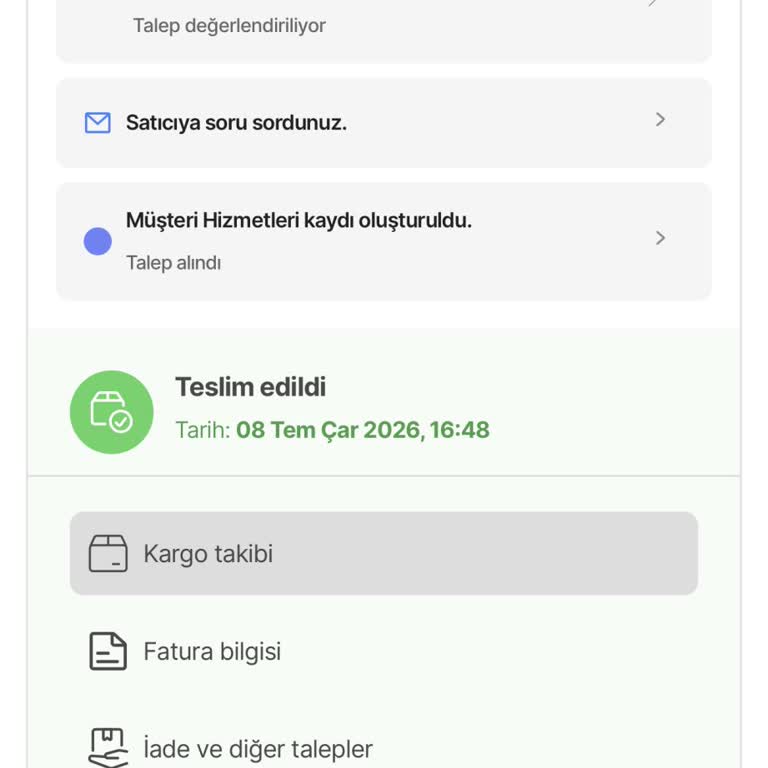 Hepsiburada’da Sipariş ‘Teslim Edildi’ Olarak Görünürken Fiziksel Teslimat Yok: İade Talebi