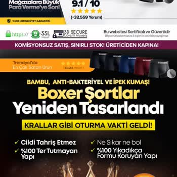 Bambu Erkek İç Çamaşırları Yerine, Kalitesi Çok Düşük Ve Çok Küçük Çocuk Külotları Gönderildi