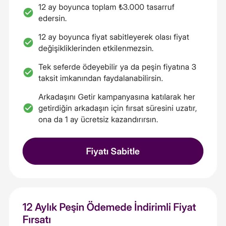Verilen 599 TL Fiyatının 699 TL'ye Çıkması