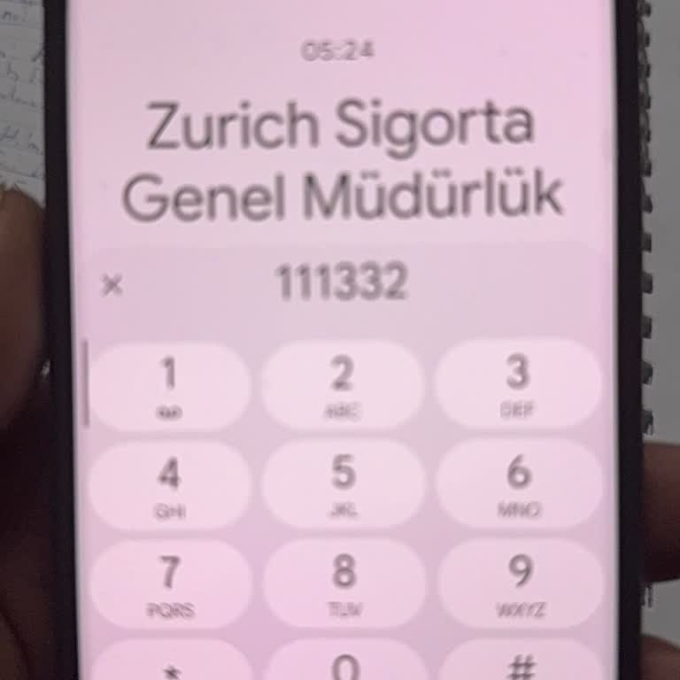 Zürih Sigorta’da Kasko Hasar Dosyası Telefonları Cevapsız