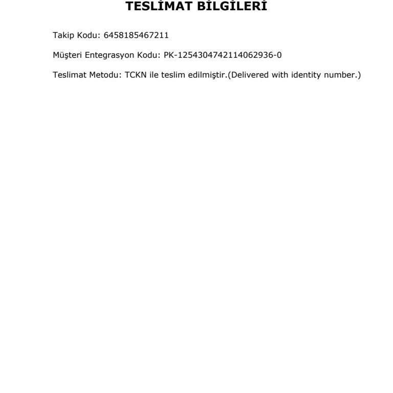 Aras Kargo’nun Teslim Edildi Görünen Kargosu Kırcami'ye Ulaşmadı