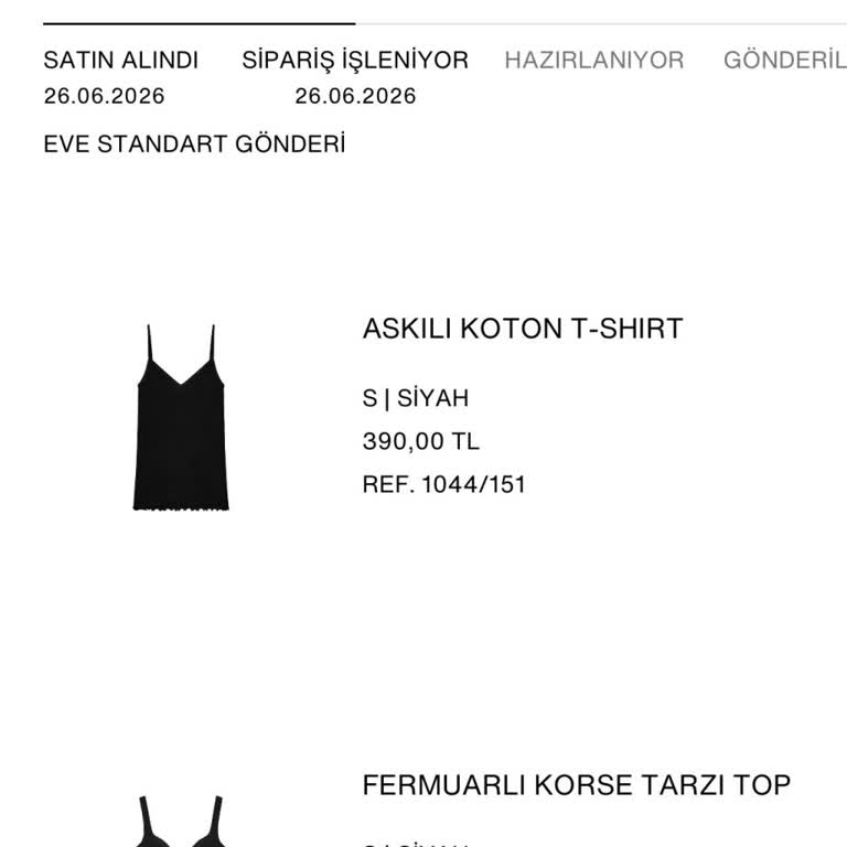 54289939555 Numaralı Zara Siparişimin Gecikmesi Ve Acil Teslim Talebi