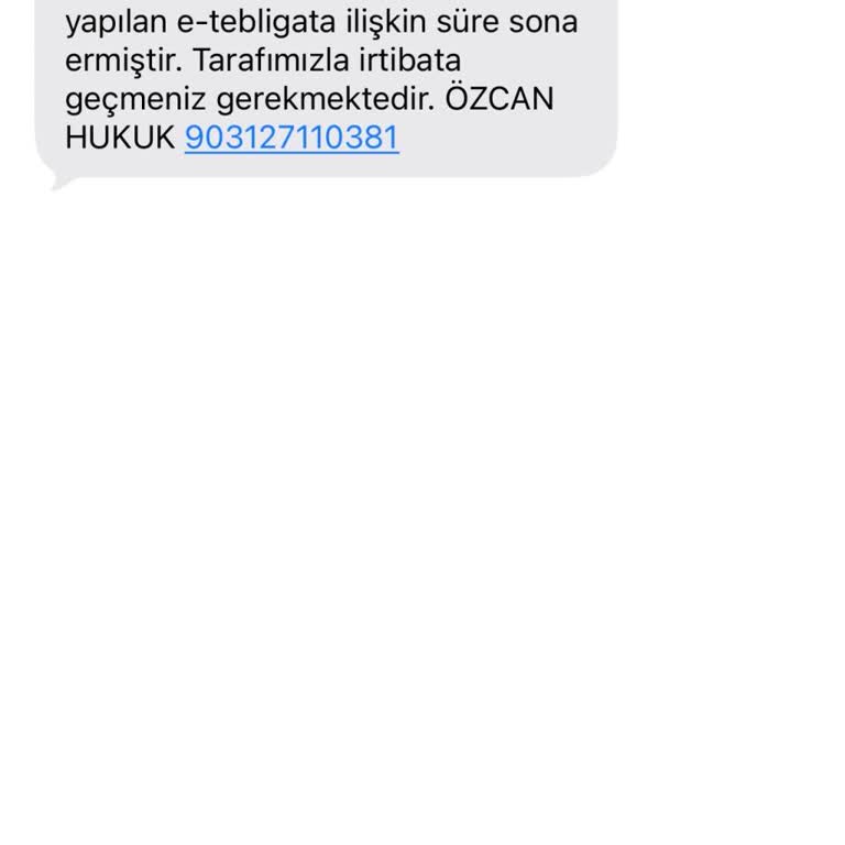 Özcan Hukuk Bürosu’nun Belgesiz Borç İddiası Ve Sürekli Tehdit Aramaları