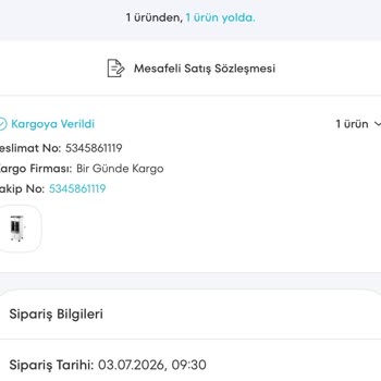 A101 Siparişim Bir Günde Kargo’da Gecikiyor Ve İletişimsiz Kaldı