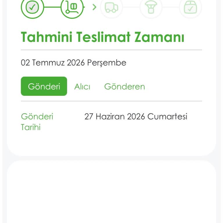 Eksik Güneşlik Teslimi Ve Kargo Gecikmesi
