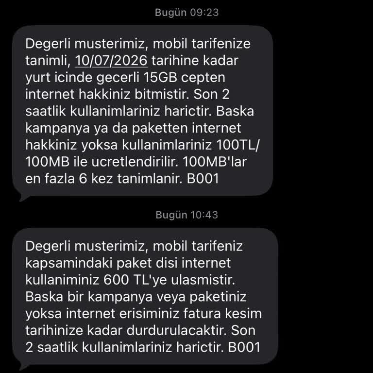 Onaysız Otomatik İnternet Yenilemeleri Ve Yüksek Fatura Şikayetim
