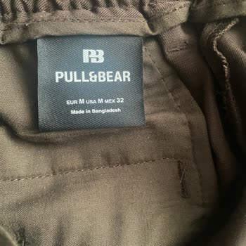 Pull & Bear Pantolonunda Orta Kısımda Deformasyon Ve Renk Atması, İade Talebi