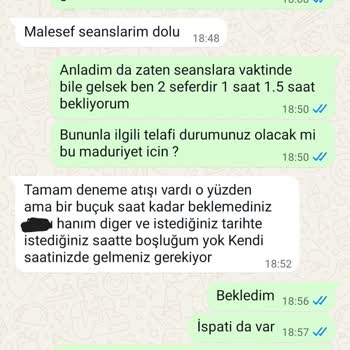 Randevu Gecikmeleri Nedeniyle Zaman Kaybı Ve Telafi Reddi